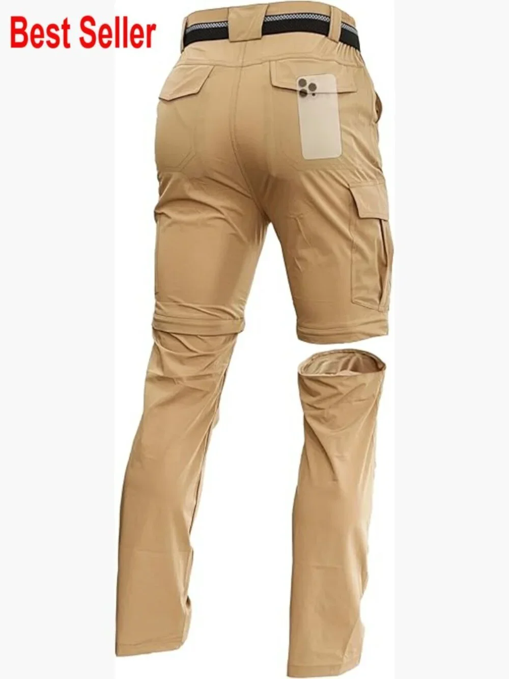 Lightweight Quick Dry Water Resistant Convertible Cargo Pants